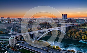 Rainbow Bridge connecting Canada and United States