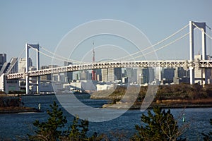 Rainbow Bridge from a distance photo