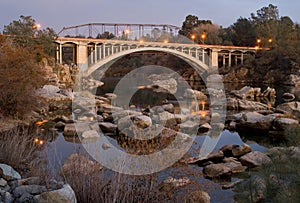 Rainbow Bridge in Folsom