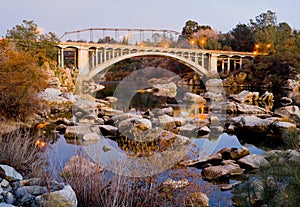 Rainbow Bridge in Folsom California