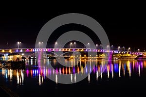 Rainbow bridge, Novi Sad, Serbia