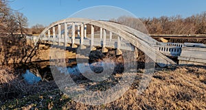 Rainbow Bridge on Route 66 near Chetopa, Kansas