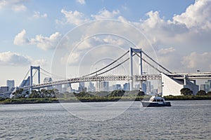 Rainbow bridge tokyo japan