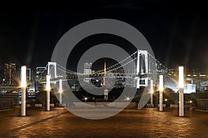Rainbow Bridge, Tokyo, Night Shot