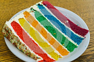 Rainbow cake