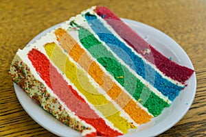 Rainbow cake