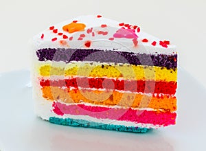 Rainbow cake