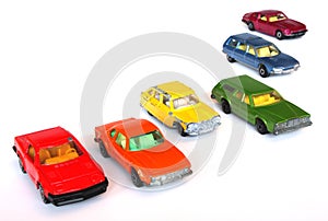Rainbow cars