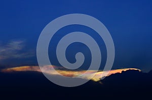 Rainbow Clouds, Irisation