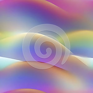 Rainbow color gradient graphic background, color gradient illustration. AI-Generated.