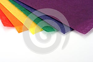 Rainbow Colored Craft paper