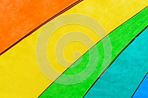 Rainbow Colored Umbrella Background