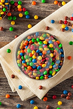 Rainbow Colorful Candy Coated Chocolate