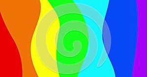 Rainbow Colors Gradient Background