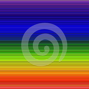 Rainbow colors and lines abstract background photo