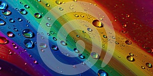 Rainbow colors swirls morphing abstract fluid art