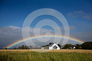 Rainbow in the Countryside