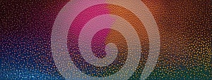 Rainbow Dotted Gradient Texture Background