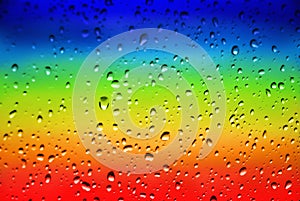 Rainbow Droplets