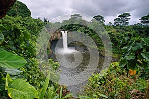 Rainbow Falls in Big Island