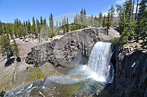 Rainbow Falls at Devils Postpile National Monument