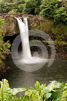 Rainbow Falls, Wailuku River near Hilo, Hawaii photo