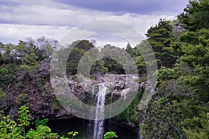 Rainbow Falls waterfalls in far north district of Northland