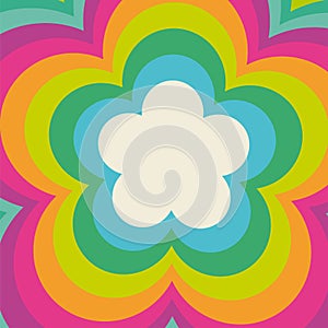 Rainbow Flower Power