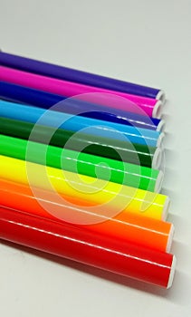Rainbow colors pen background