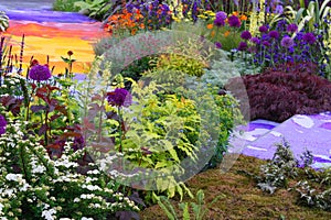 Rainbow garden