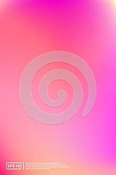 Rainbow, Gradient, Mesh Banner. Soft color