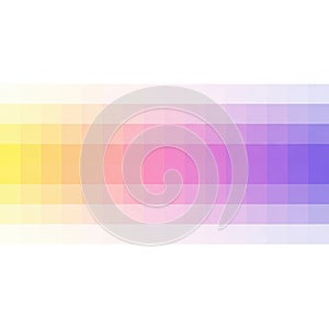 Rainbow gradient stripe pattern isolated on white background