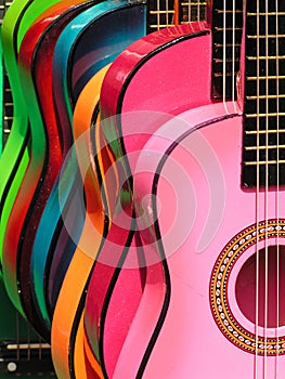 Rainbow guitars