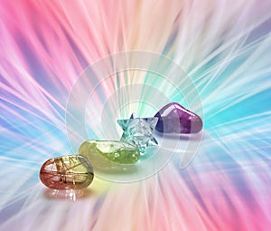 Rainbow Healing Crystals photo