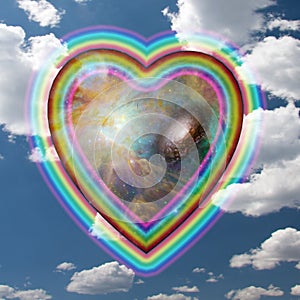 Rainbow Heart