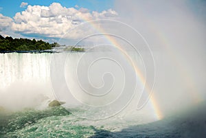 Rainbow at Horseshoe Falls