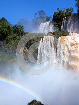 Rainbow at Iguazu photo