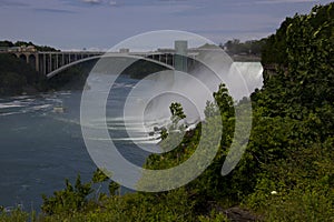 The Rainbow International Bridge over the Niagara River