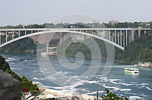 Rainbow International Bridge over Niagara River