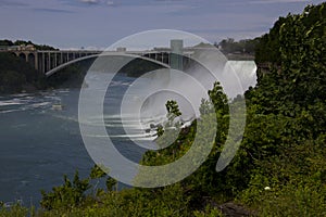 The Rainbow International Bridge over the Niagara River photo