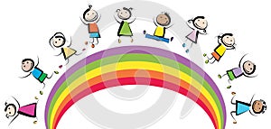 Rainbow kids