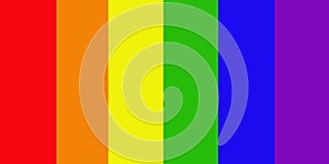 Rainbow for the LGBT pride flag. Background.