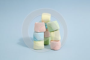 Rainbow marshmallow