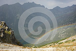 Rainbow in Mountain, High Tatras, Slovakia