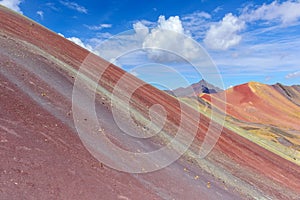 Rainbow Mountain, near Cusco, Peru photo