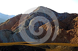 Rainbow Mountain, Zhangye Danxia National Geological Park, Gobi Desert, China