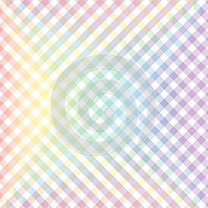 Rainbow napkin square pattern, vector illustration