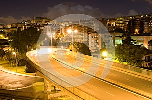 Overpass_Lights_Nightfall Urban Scenery_Rainbow or Hallo