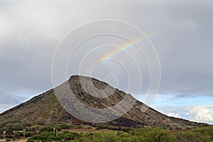 Rainbow over koko head