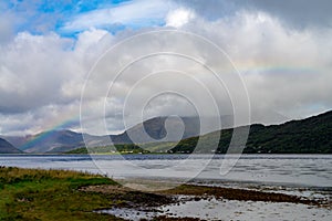 Rainbow over the Loch Linnhe